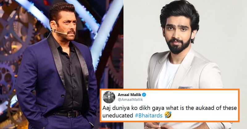 Salman Khan Fans Try Trolling Amaal Mallik, The Singer Hits Them Back Badly