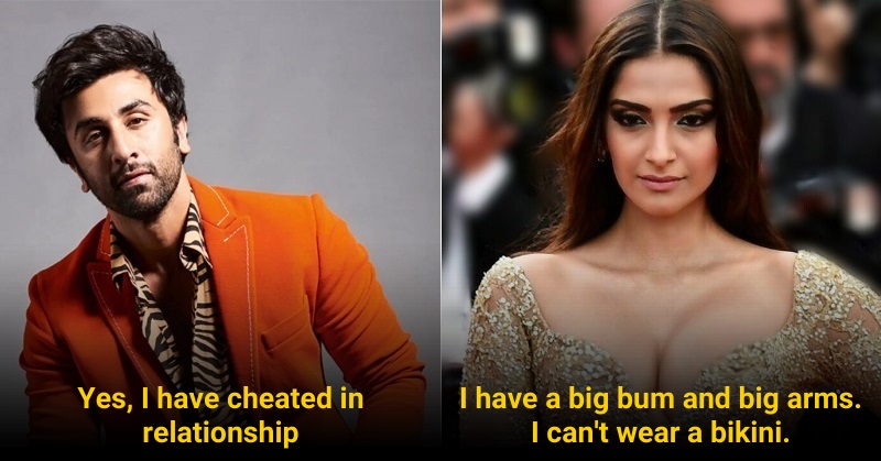 14 Confessions By Bollywood Celebrities That Once Made Headlines