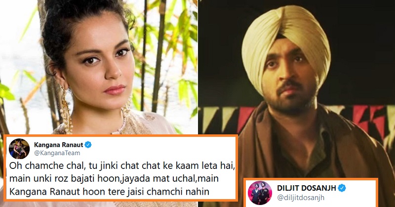 Diljit Dosanjh Responds To Kangana Ranaut Over Farmer Protests, Their Fight Turns Ugly