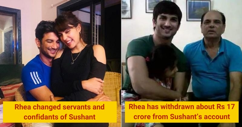 15 Major Allegations Made Against Rhea Chakraborty In FIR By Sushant Singh Rajput Father