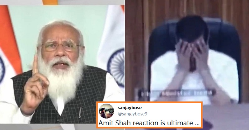 Arvind Kejriwal’s Reaction During Meeting With PM Modi Will Remind You Of Your College Days