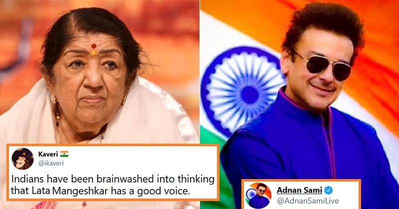 Adnan Sami Gives Perfect Reply To A Girl Who Tries To Insult Lata Mangeshkar