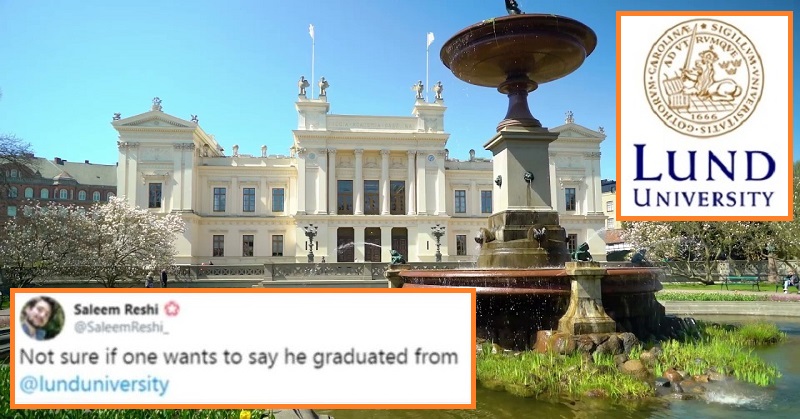 Sweden’s ‘Lund University’ Is Fed Up Of Indians On Facebook After Trolls Make Fun Of Its Name