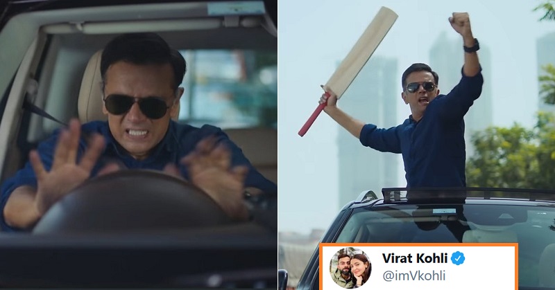 Virat Kohli Gives An Unexpected Reaction To Rahul Dravid New Advertisement Video