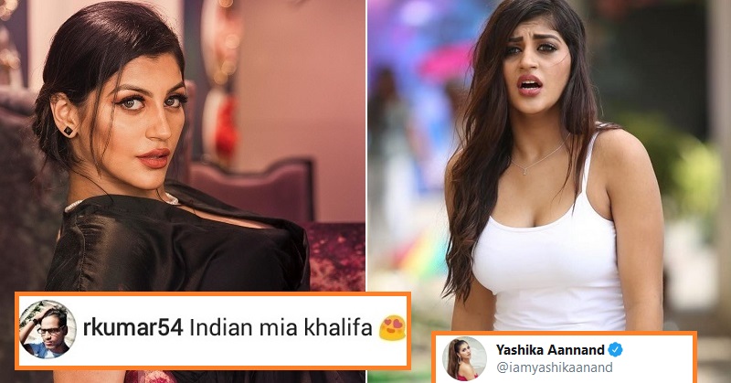 Fans Compared Yashika Aannand With Mia Khalifa, She Kills Them One By One With Her Reply