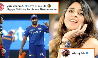 Ritika Sajdeh Epic Reply To Chahal’s Birthday Post For Rohit Sharma Is Something You Can’t Miss