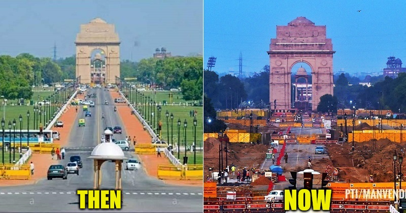 14 Photos That Show How The Central Vista Project Has Changed The Face Of Delhi’s Rajpath