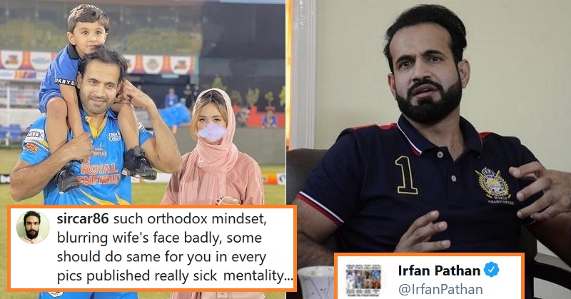 Irfan Pathan Responds To Trolls After Sharing Blurred Photo Of Wife