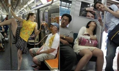 9 Most Strangest People Caught On Subway Who Will Make You Laugh