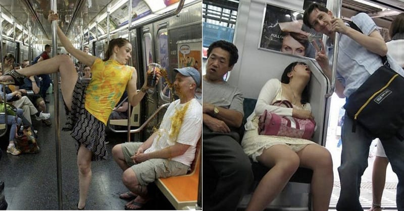 9 Most Strangest People Caught On Subway Who Will Make You Laugh