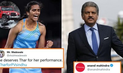 Anand Mahindra Responds To Twitter User’s Demand Of Thar For PV Sindhu After Olympic Bronze Win