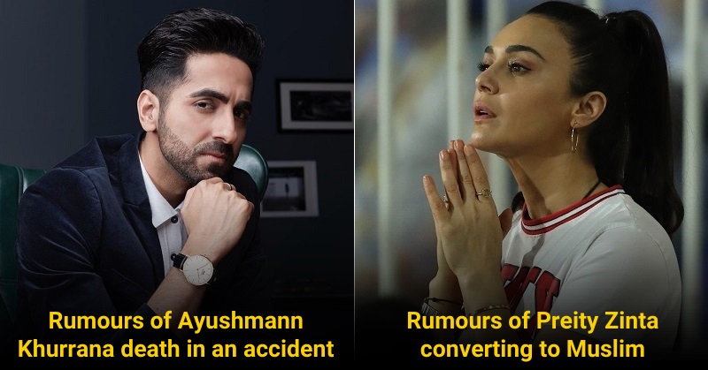 5 Bollywood Celebrities And The Most Crazy Rumours They Have Heard About Themselves