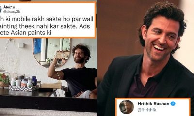 Hrithik Roshan Gives An Epic Reply To Fans After Being Trolled For ‘Seelan’ On House Wall