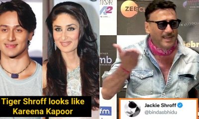 Jackie Shroff Gives Bindass Reply To Trolls Who Compare Tiger Shroff To Kareena Kapoor