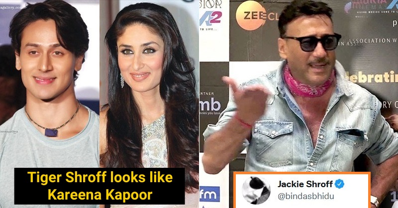 Jackie Shroff Gives Bindass Reply To Trolls Who Compare Tiger Shroff To Kareena Kapoor