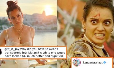 Kangana Ranaut Gives Befitting Reply After She was Trolled For Wearing A Bralette