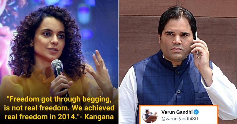 Varun Gandhi Responds To Kangana Ranaut Over ‘We Achieved Real Freedom In 2014’ Remark