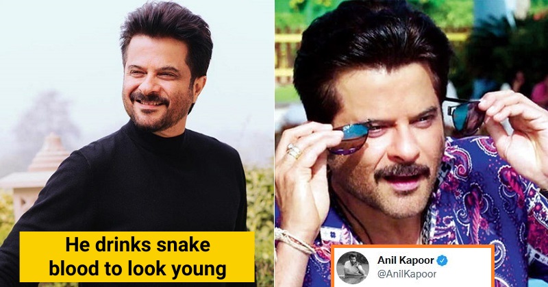 Anil Kapoor Gives A Jhakaas Reply To Fan Who Said That He Drinks Snake Blood To Stay Young