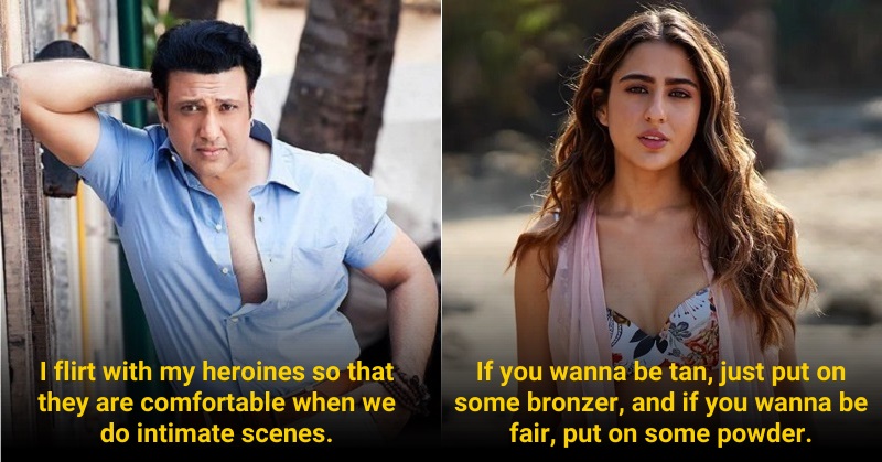 17 Of The Most Worst Statements Made By Bollywood Celebrities & We Are Not Surprised