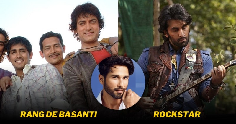 5 Big Bollywood Movies Rejected By Shahid Kapoor