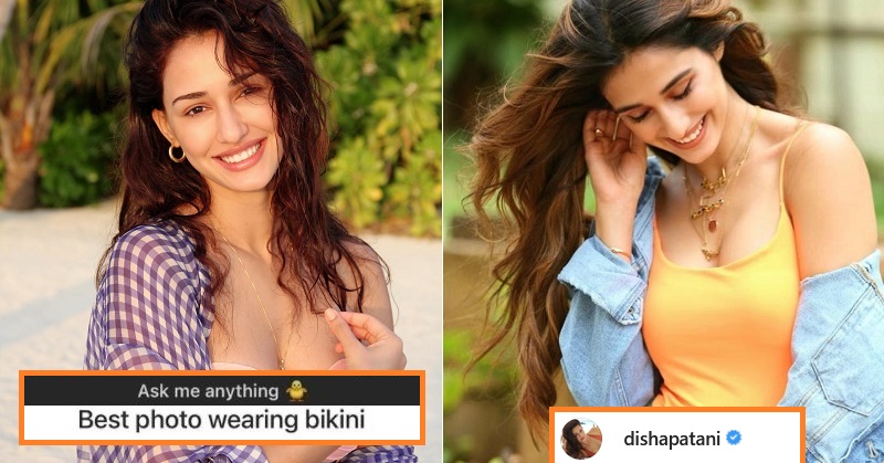 Disha Patani Gives A Kickass Reply To Fan Who Asks For Her ‘Best Photo Wearing Bikini’