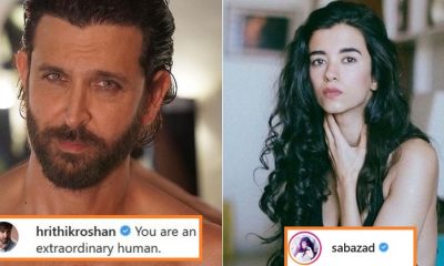 Hrithik Roshan Drops Flirty Comment On Rumoured GF Saba Azad Instagram Post, Actress Replies