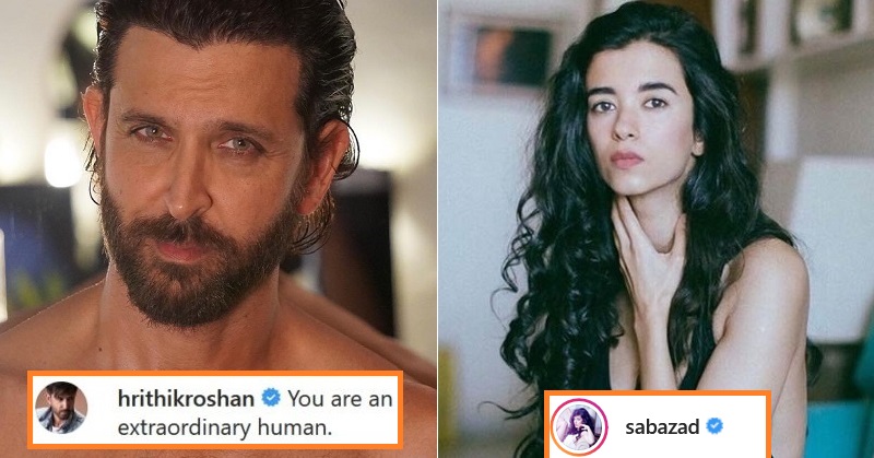 Hrithik Roshan Drops Flirty Comment On Rumoured GF Saba Azad Instagram Post, Actress Replies