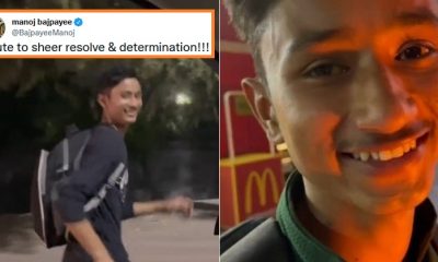 Inspiring Video Of Pradeep Mehra, A Noida Boy Running Home From Work At Midnight Is Going Viral