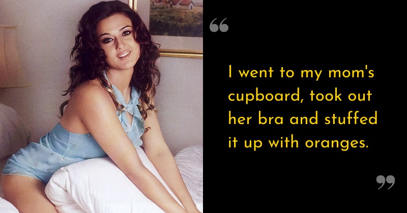 When Preity Zinta Stuffed Oranges In Her Clothes, The Reason Will Surprise You