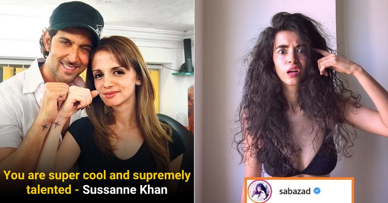 Hrithik Roshan’s Rumoured GF Saba Azad Replies After She Gets Praised By Sussanne Khan