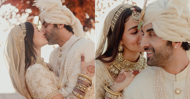 Ranbir Kapoor & Alia Bhatt Wedding Pictures Are Out, Groom Lifts Bride in Arms