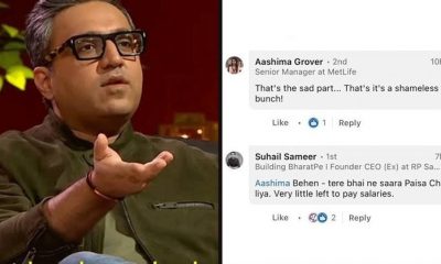 Ashneer Grover’s Sister And BharatPe CEO Are Fighting On LinkedIn