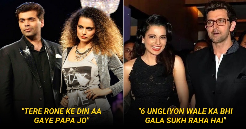 5 Times Kangana Ranaut Dragged Bollywood Celebrities Into Unnecessary Arguments