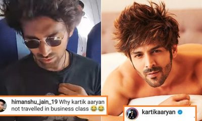 Kartik Aaryan’s Gives Funny Reply To Fan When Asked Why He Didn’t Travel By Business Class