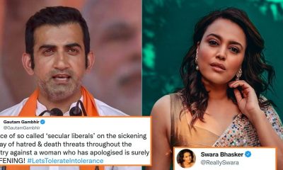 Swara Bhasker Responds To Gambhir For Defending Nupur Sharma