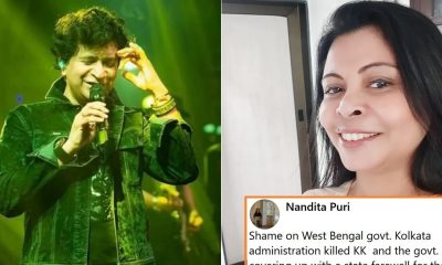 Om Puri’s Ex-Wife Nandita Said, ‘Kolkata Administration Killed KK’ In An Angry Post