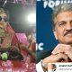 Anand Mahindra’s Gives Perfect Reaction To Bride Arriving In A Mahindra Tractor For Her Wedding