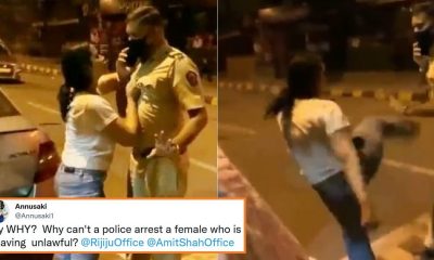 Drunk Woman Abuses Mumbai Police & Grabs His Collar, Here Is What Happened