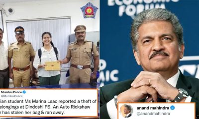 Anand Mahindra Lauds Mumbai Police