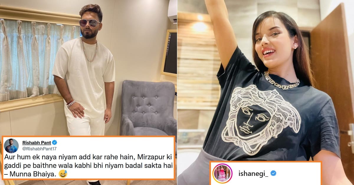 Isha Negi troll Rishabh Pant