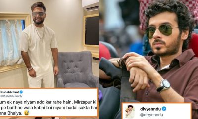 Munna Bhaiya reply to Rishabh Pant Mirzapur Tweet