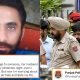 Punjab Police reply man I like you message