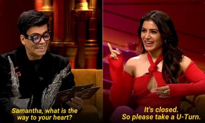 Samantha Prabhu Moments On Koffee With Karan