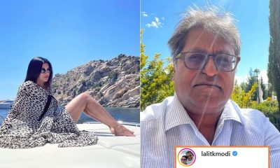 You Cannot Miss Lalit Modi Flirtatious Comment On Sushmita Sen Latest Instagram Post