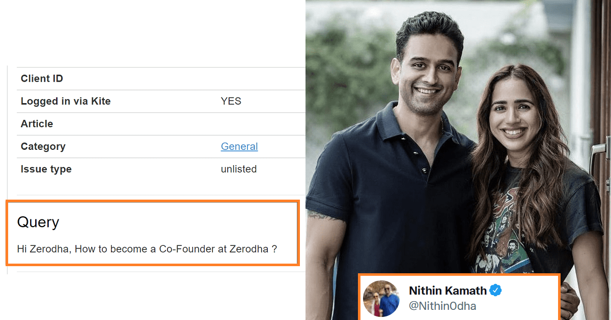 Nithin Kamath reply