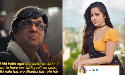 Urfi Javed reply Mukesh Khanna