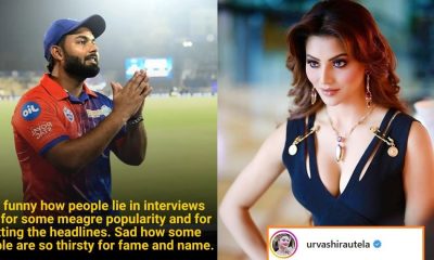 Urvashi Rautela Replies To Rishabh Pant’s ‘Mera Picha Chorho Behen’ Instagram Story About Her