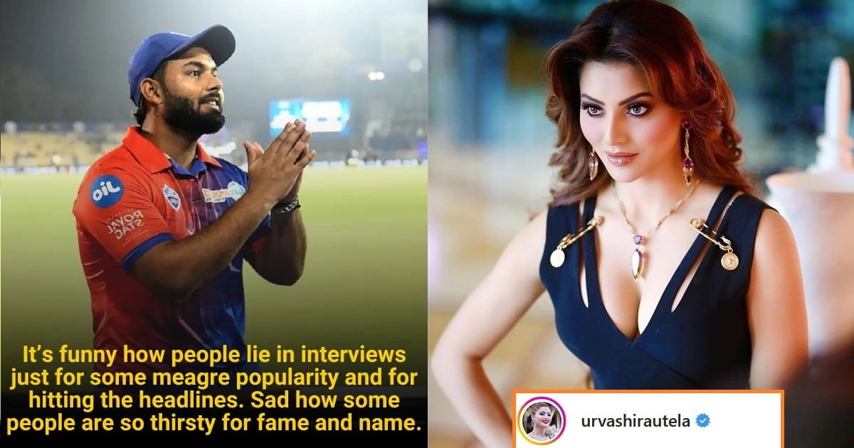 Urvashi Rautela Replies To Rishabh Pant’s ‘Mera Picha Chorho Behen’ Instagram Story About Her