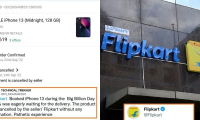 Flipkart iPhone 13 Order cancel