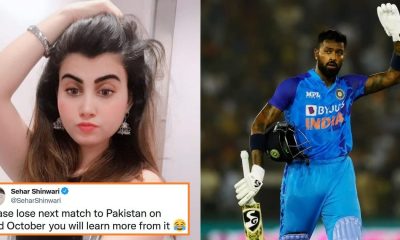 Pak actress Sehar Shinwari mocks Team India